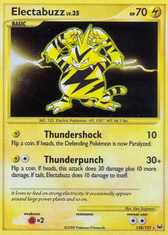 Electabuzz – Rare Secret – Platinum