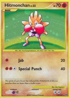 Hitmonchan – Rare Secret – Platinum