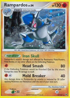 Rampardos – Rare Holo – Platinum
