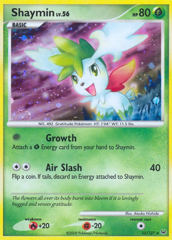 Shaymin – Rare Holo – Platinum