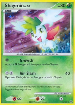 Shaymin – Rare Holo – Platinum