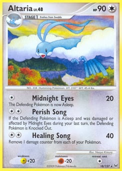 Altaria – Rare – Platinum
