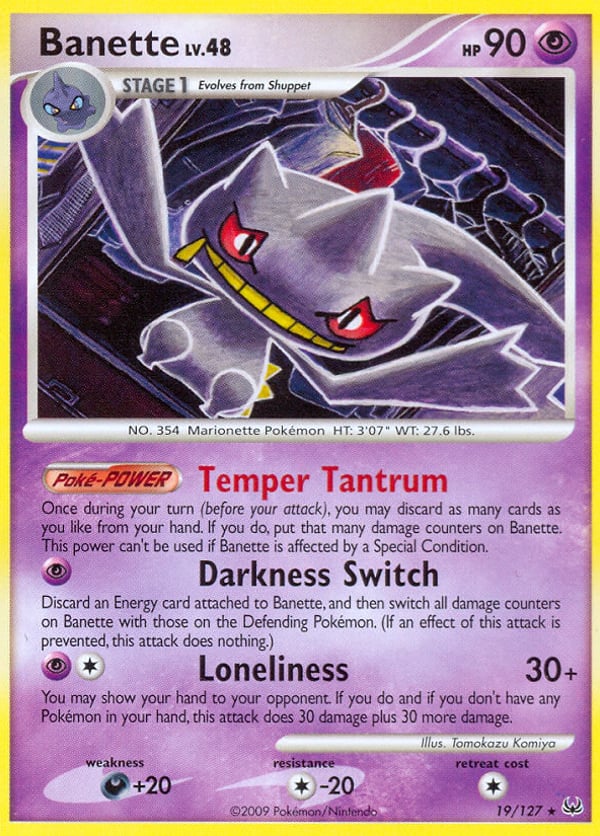 Banette – Rare – Platinum