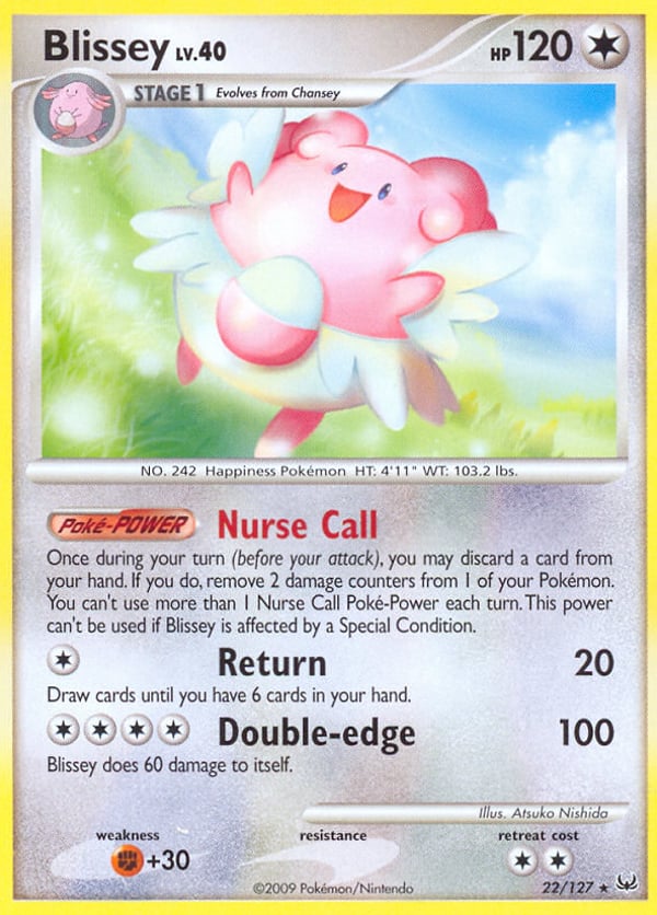 Blissey – Rare – Platinum