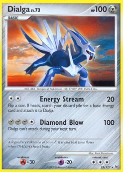 Dialga – Rare – Platinum