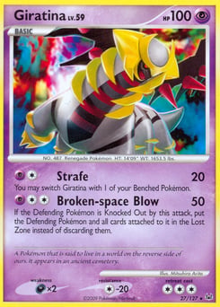 Giratina – Rare – Platinum