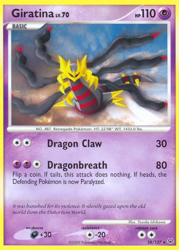 Giratina – Rare – Platinum