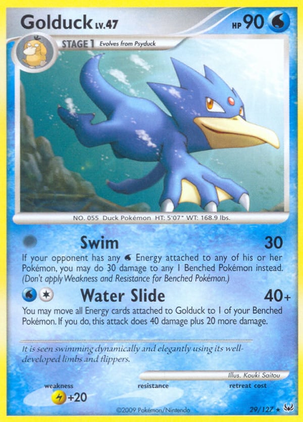 Golduck – Rare – Platinum