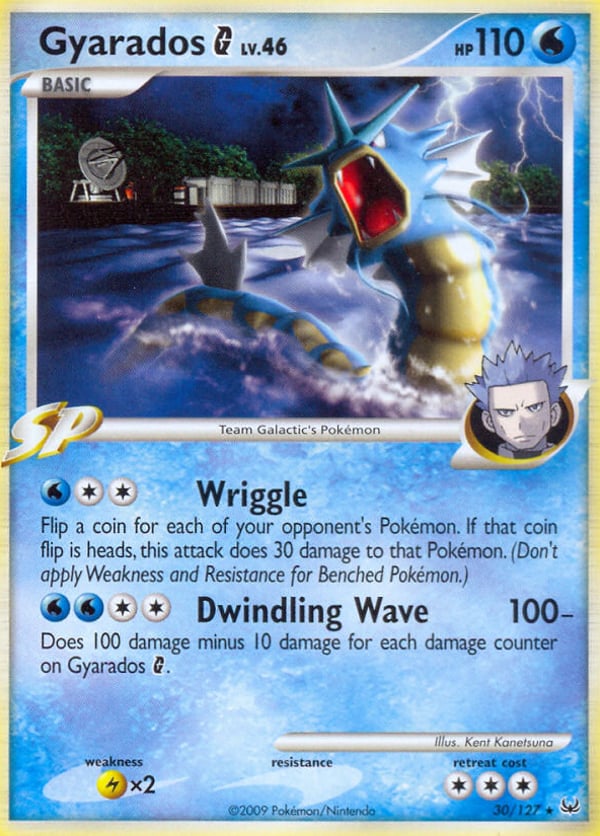 Gyarados G – Rare – Platinum
