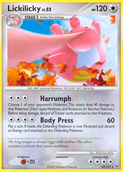Lickilicky – Rare – Platinum