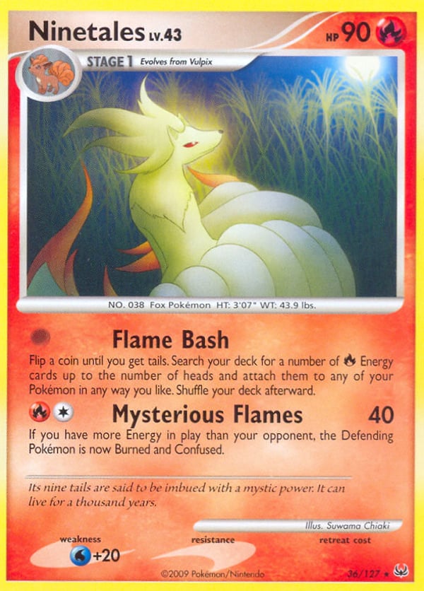 Ninetales – Rare – Platinum