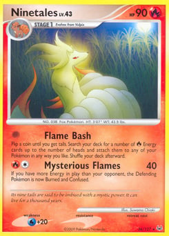 Ninetales – Rare – Platinum