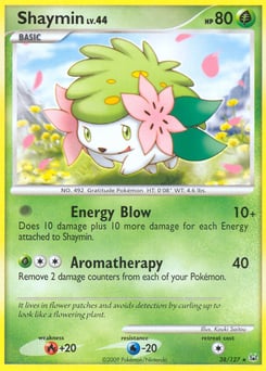 Shaymin – Rare – Platinum