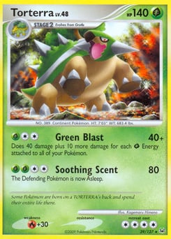 Torterra – Rare – Platinum