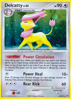 Delcatty – Rare Holo – Platinum
