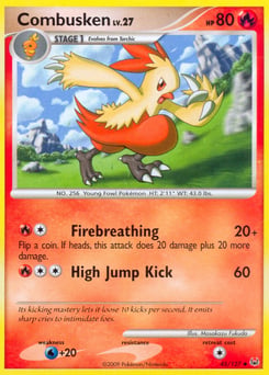 Combusken – Uncommon – Platinum