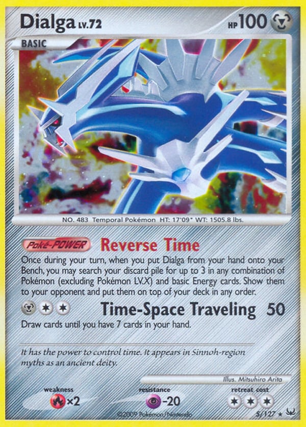 Dialga – Rare Holo – Platinum