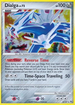 Dialga – Rare Holo – Platinum