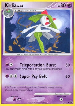 Kirlia – Uncommon – Platinum