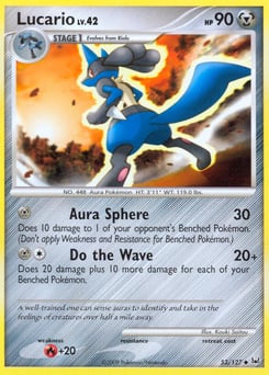 Lucario – Uncommon – Platinum