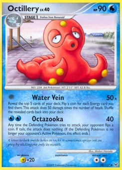 Octillery – Uncommon – Platinum
