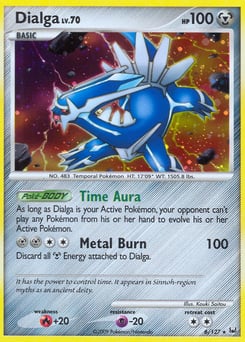 Dialga – Rare Holo – Platinum