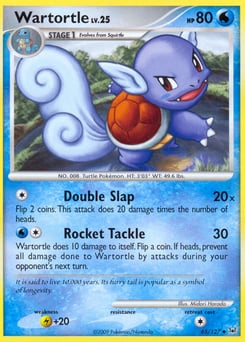 Wartortle – Uncommon – Platinum