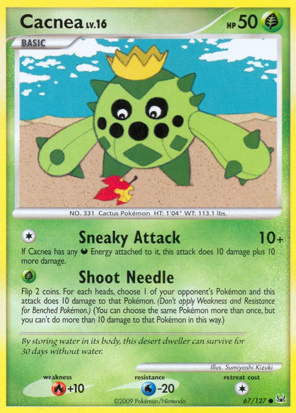 Cacnea – Common – Platinum