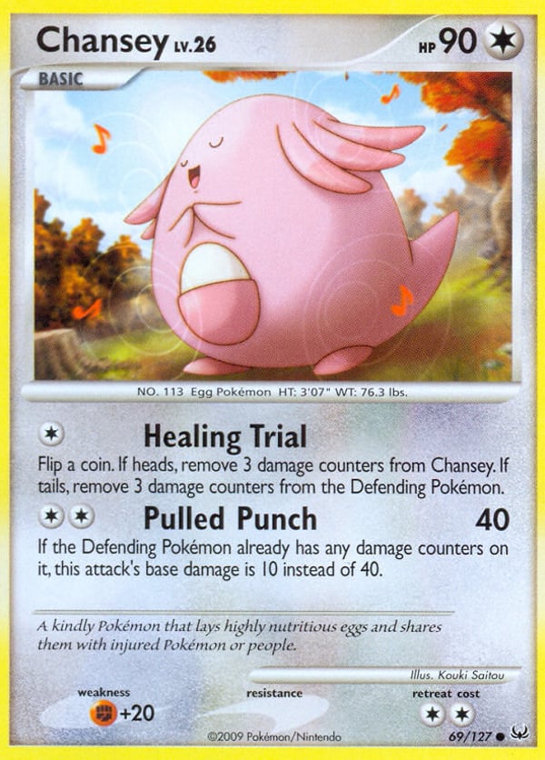 Chansey – Common – Platinum