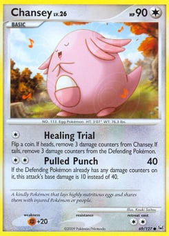 Chansey – Common – Platinum