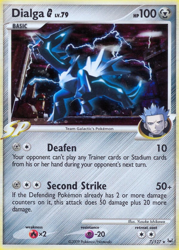 Dialga G – Rare Holo – Platinum