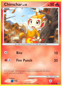 Chimchar – Common – Platinum