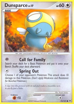 Dunsparce – Common – Platinum