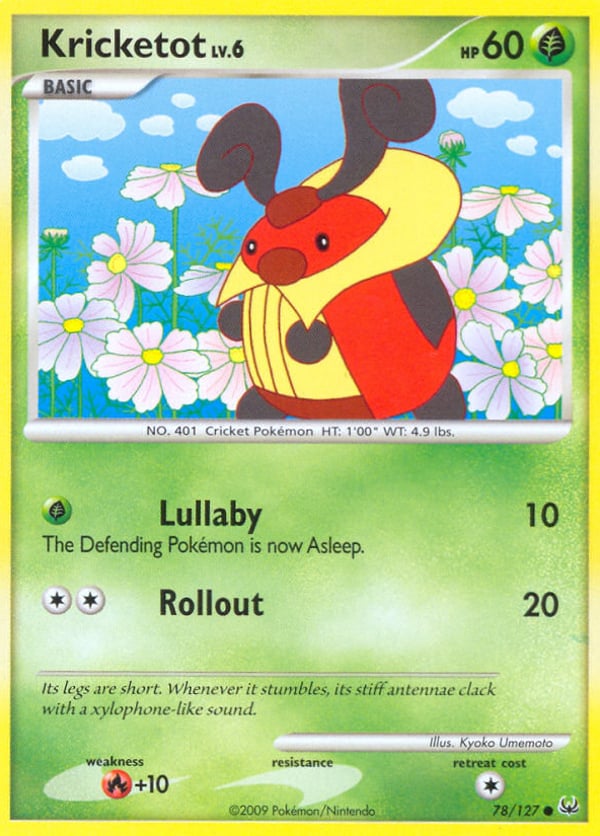 Kricketot – Common – Platinum