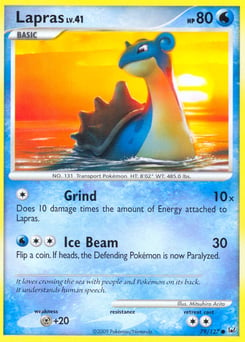 Lapras – Common – Platinum