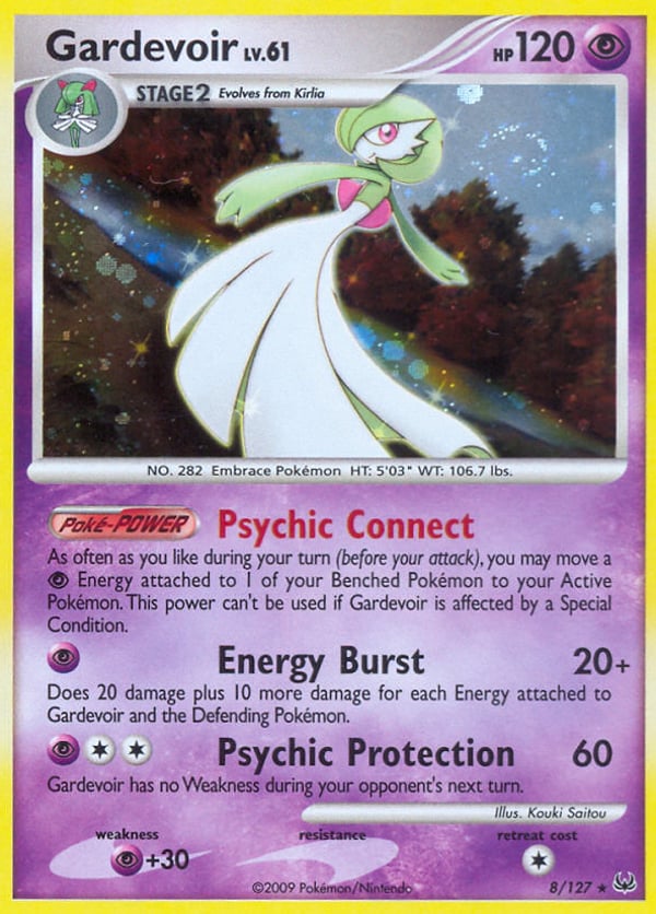 Gardevoir – Rare Holo – Platinum