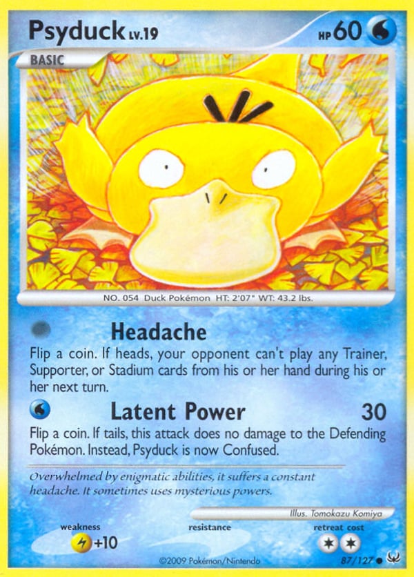 Psyduck – Common – Platinum