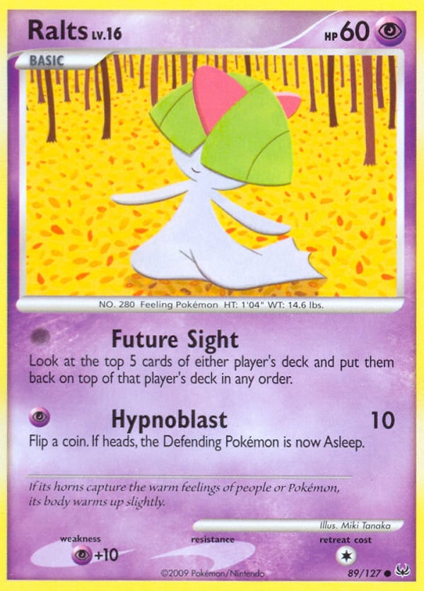 Ralts – Common – Platinum