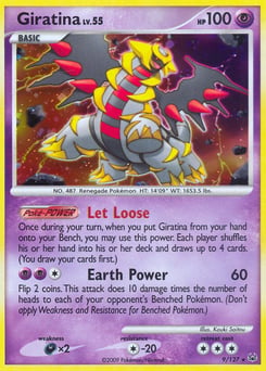 Giratina – Rare Holo – Platinum