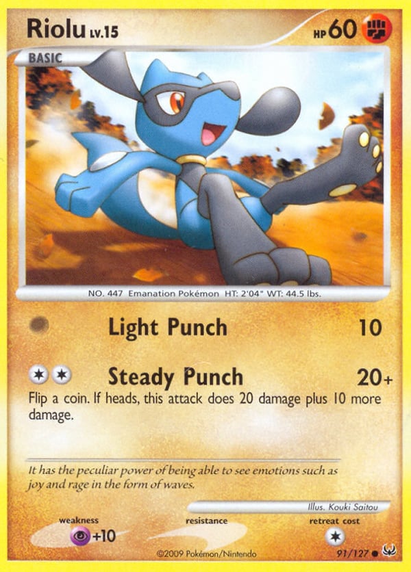 Riolu – Common – Platinum