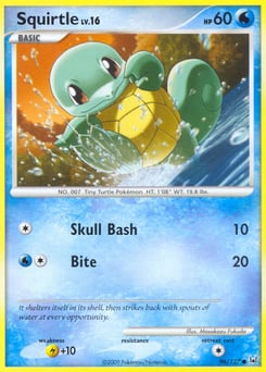 Squirtle – Common – Platinum