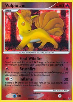 Vulpix – Rare – Platinum