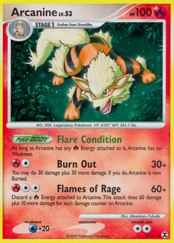 Arcanine – Rare Holo