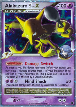 Alakazam E4 LV.X – Rare Holo LV.X