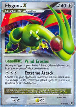 Flygon LV.X – Rare Holo LV.X