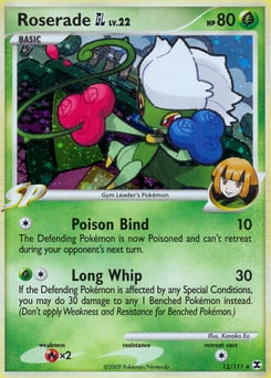 Roserade GL – Rare Holo