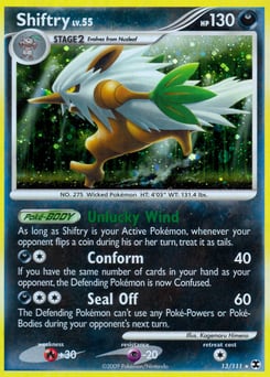 Shiftry – Rare Holo