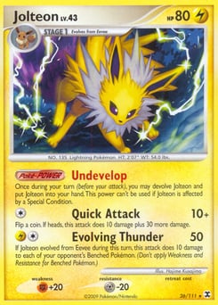 Jolteon – Rare – Rising Rivals
