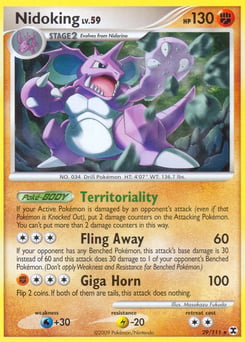 Nidoking – Rare