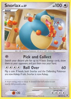 Snorlax – Rare – Rising Rivals